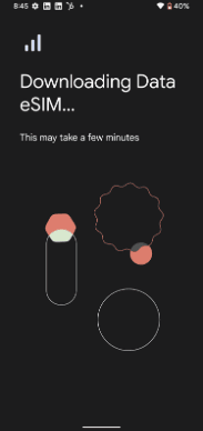 Wait for the download to complete